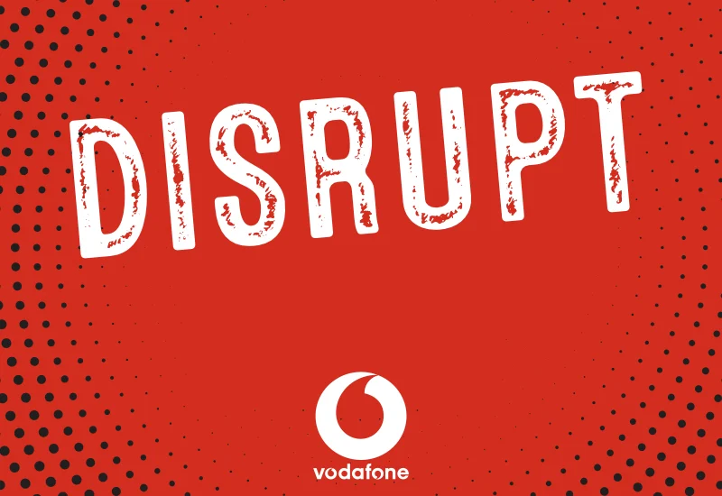 Event branding for Pan-European team challenge for Vodafone.