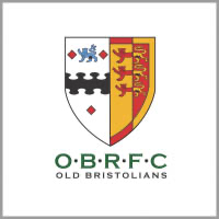 Old Bristol's Rugby Club logo, one of Mocean's partners. Sustainable corporate events and comms.