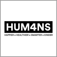 Hum4ns logo, one of Mocean's partners. Sustainable corporate events and comms.