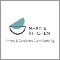 Mark's Kitchen logo, one of Mocean's partners. Sustainable corporate events and comms.
